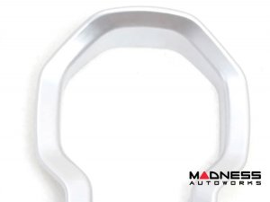 Jeep Renegade Cup Holder Trim - Silver - Pre Facelift - 2015-2024 Jeep Renegade Cup Holder Trim - Silver - Pre Facelift - 2015-2024